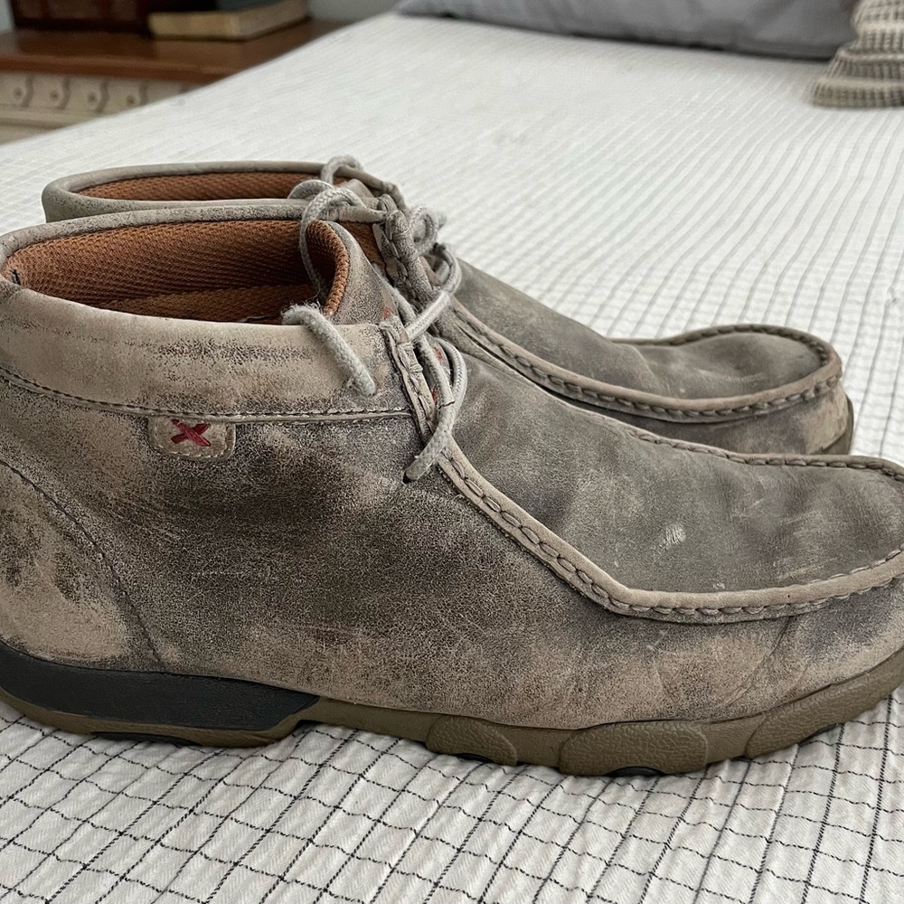 Twisted X Gray Chukka Boots